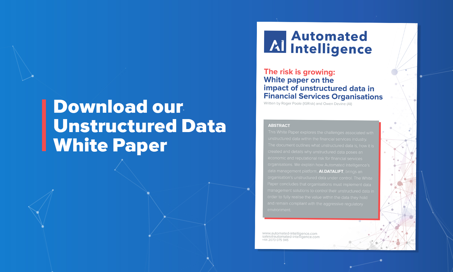Unstructured data download